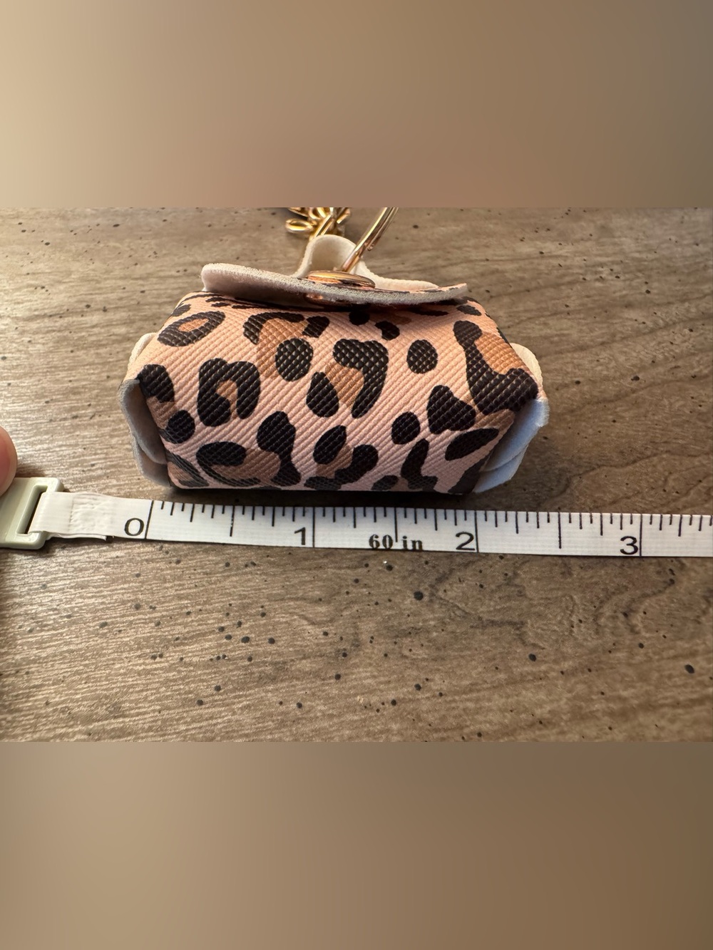 Leopard Print Mini Purse Keychain/Bag Charm - PICK ONE - Picture 6 of 10